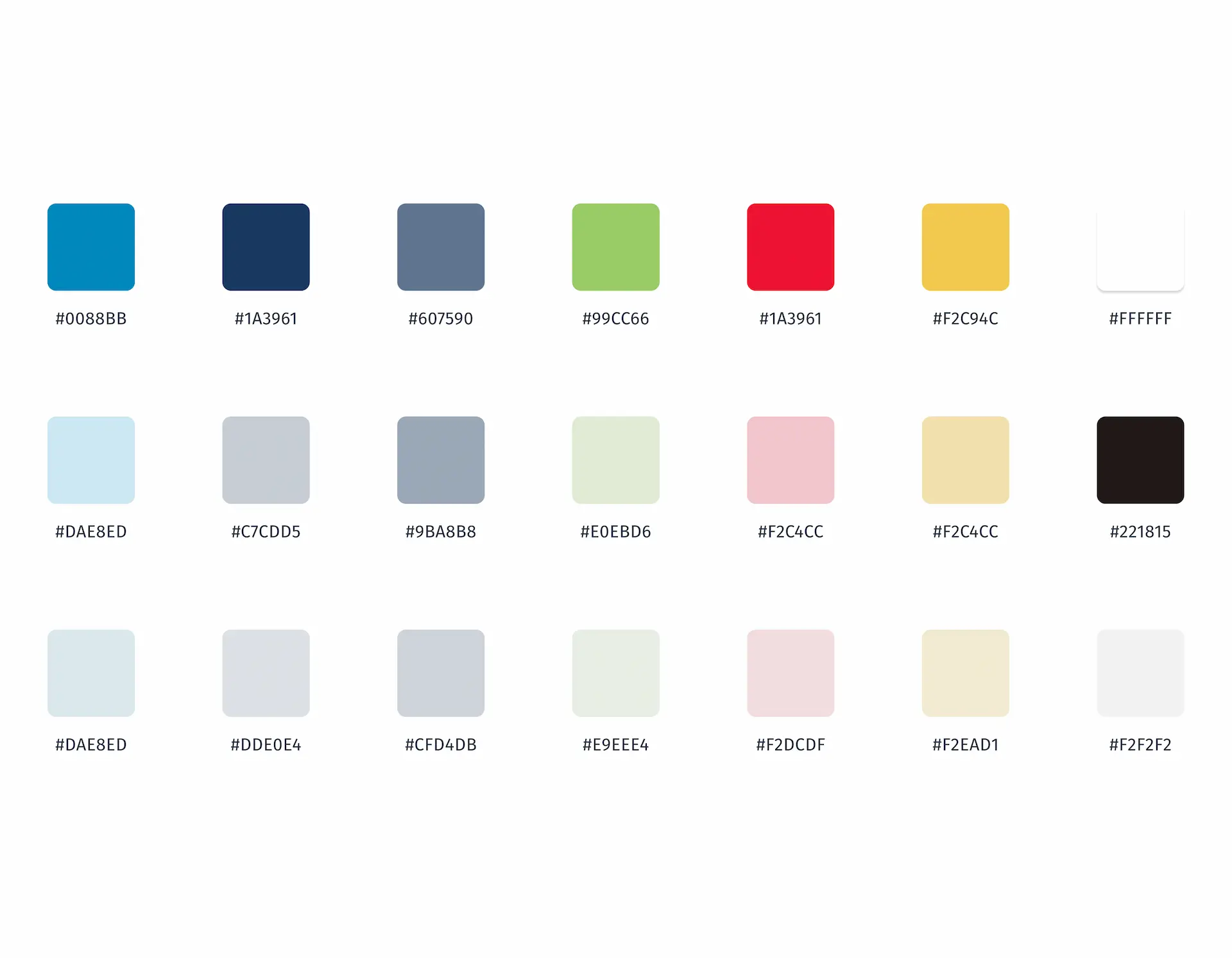 Цветовая схема